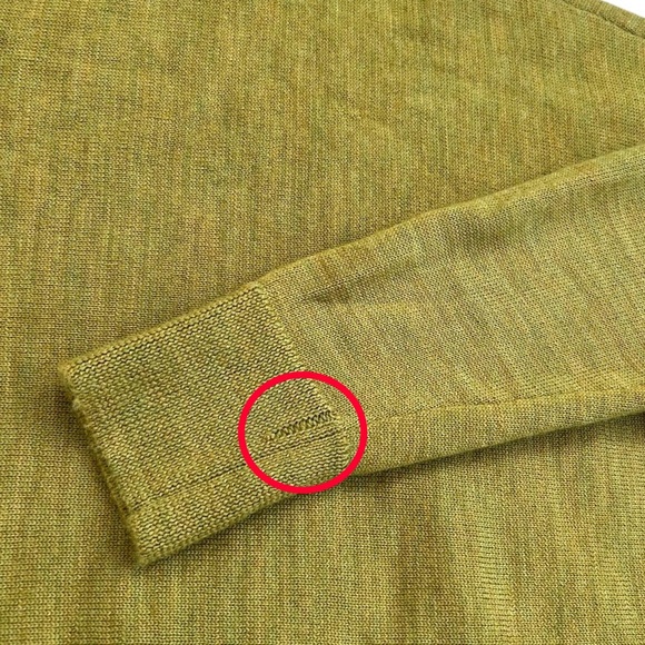 Eileen Fisher Merino Wool Sweater SMALL Boxy High Low Hem Cottagecore Lagenlook - Picture 11 of 16